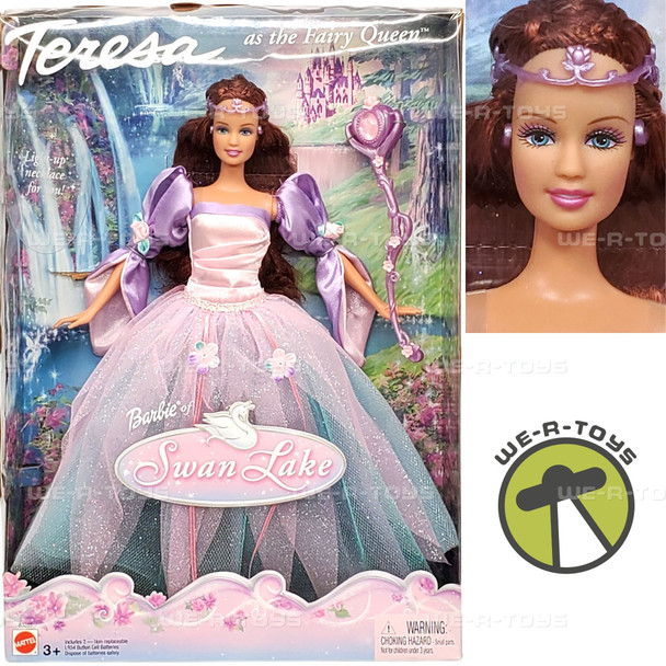 Barbie of Swan Lake Teresa as The Fairy Queen Doll 2003 Mattel B3285 NRFB