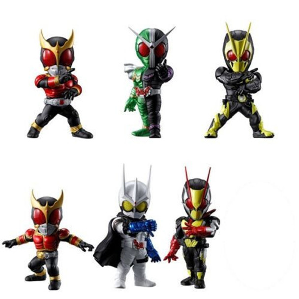 Kamen Rider Converge Motion Kamen Riders Ban Dai Lot of 6 Figures NEW