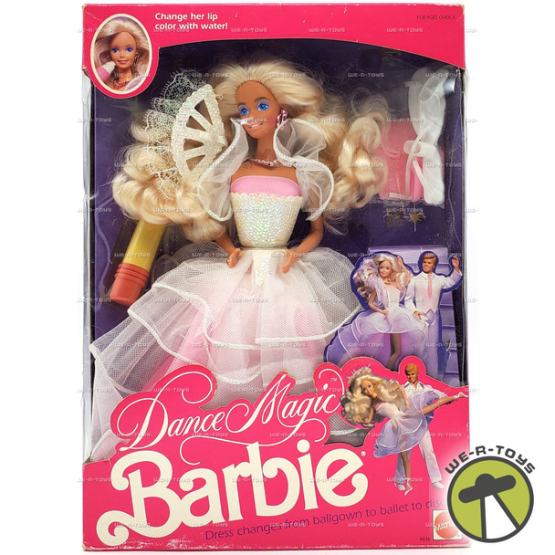 Barbie Dance Magic Doll with Changing Dress Mattel 1989 No. 4836