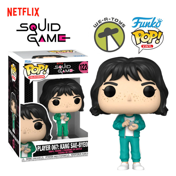Squid Game Funko Pop! Television 1224 Squid Game Player 067: Kang Sae-Byeok Vinyl Figure