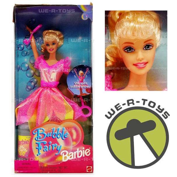 Bubble Fairy Barbie Doll 1998 Mattel 22087