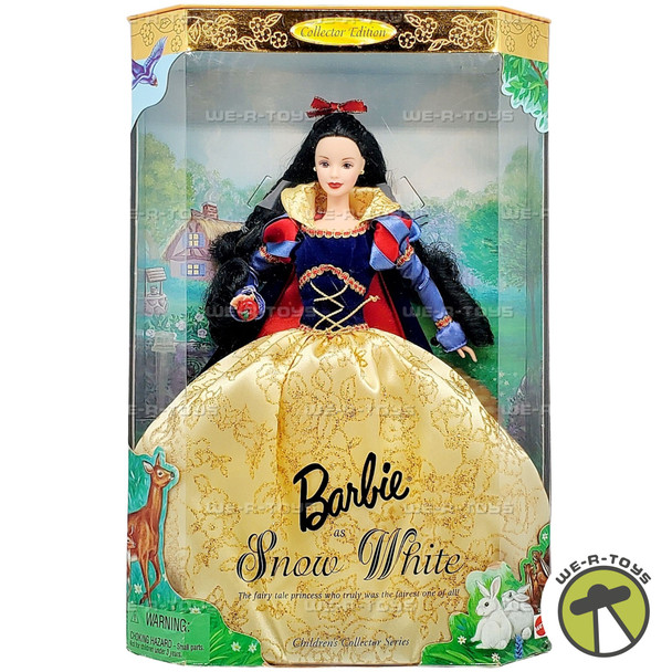 Barbie As Snow White Children's Collector Series Doll 1998 Mattel 21130