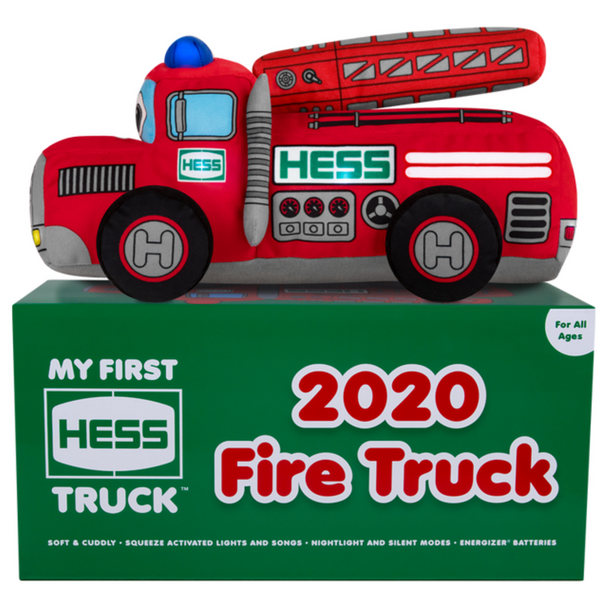 2020 Hess Fire Truck Plush My First Hess Truck