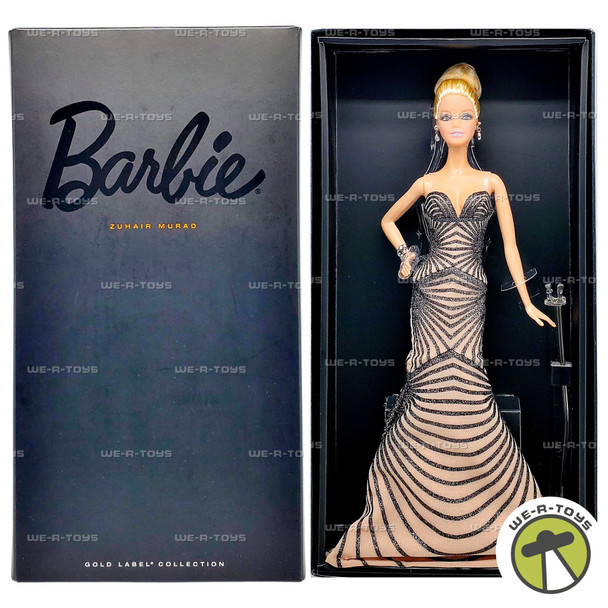 Zuhair Murad Barbie Doll Gold Label 2014 Mattel BCP91