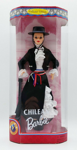 Barbie Dolls of the World Chilean Barbie Collector Edition 1997 Mattel 18559 NIB