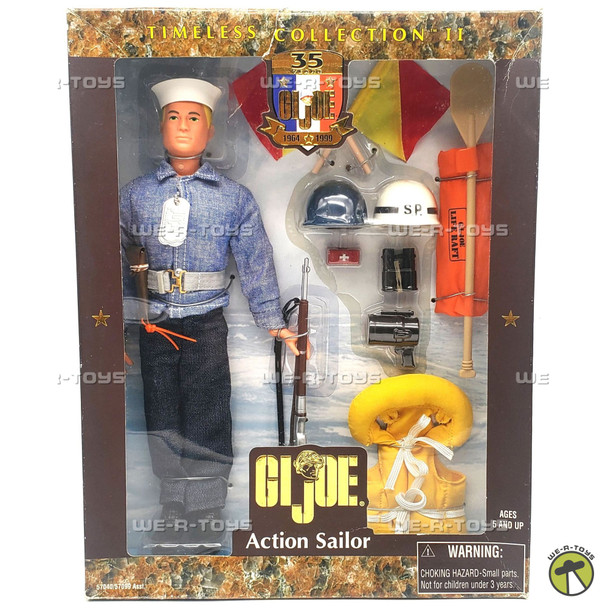 GI Joe Action Sailor 35th Anniversary Timeless Collection II 1999 Hasbro 57040