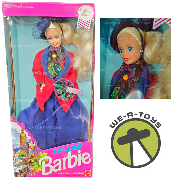 Barbie English Dolls of the World Special Edition Doll 1991 Mattel #4973 NRFB