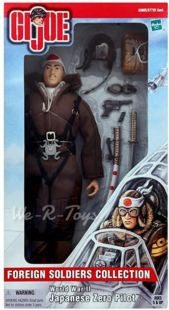 G.I. Joe GI Joe WWII Japanese Zero Pilot 12" Action Figure Foreign Soldiers Collection