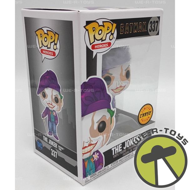 Funko Pop! Heroes The Joker Batman Limited Chase Edition #337 Makeup Running