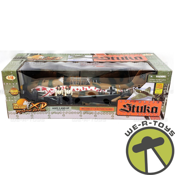 The Ultimate Soldier Snake Decal Luftwaffe Stuka Dive Bomber Plane W/ Pilots NEW