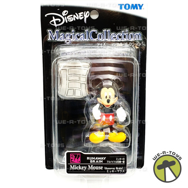 Disney Magical Collection Runaway Brain Mickey Mouse Figure Tomy NEW
