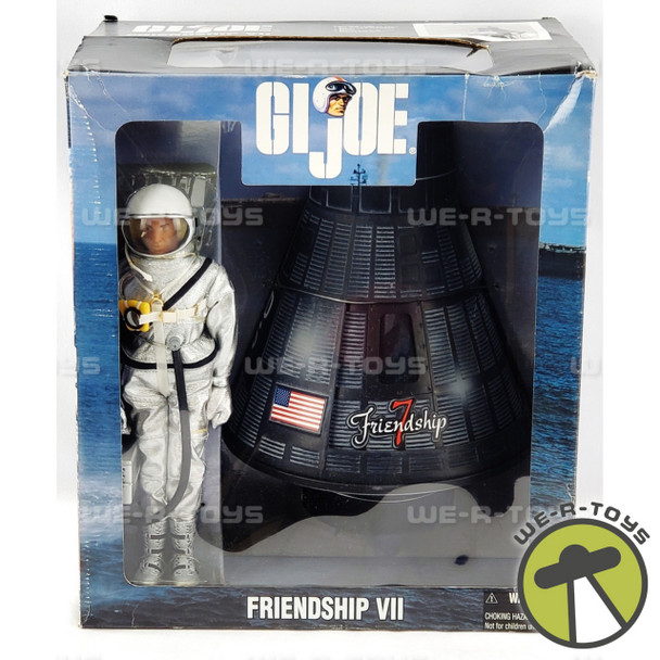 G.I. Joe GI Joe Friendship VII Space Vehicle & Astronaut Figure Hasbro 2000 #57645 NRFB