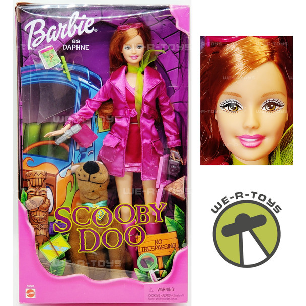 Barbie as Daphne Doll Scooby Doo The Movie 2001 Mattel No. 55887 NRFB