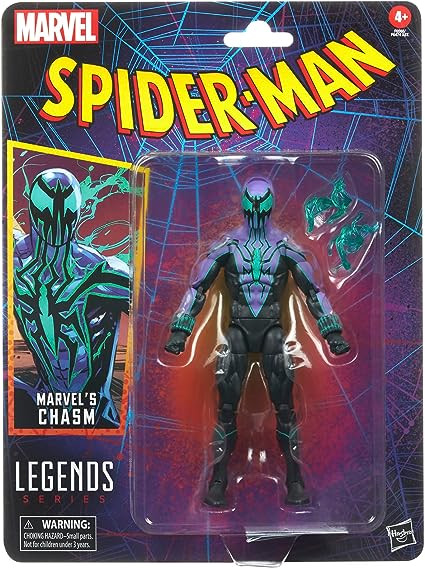Marvel Legends Series Chasm, Spider-Man Legends Collectible 6" Action Figure