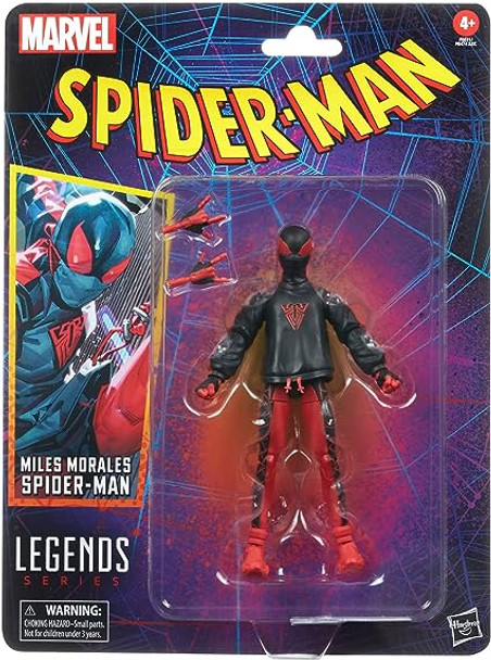 Marvel Legends Series Miles Morales Spider-Man Collectible 6" Action Figure
