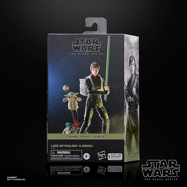 STAR WARS The Black Series Luke Skywalker & Grogu The Book of Boba Fett Figures