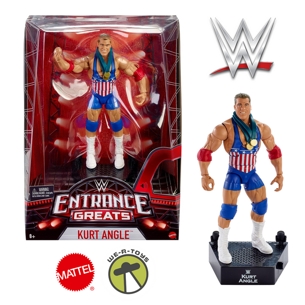 WWE Entrance Greats Kurt Angle Action Figure 2017 Mattel FML09