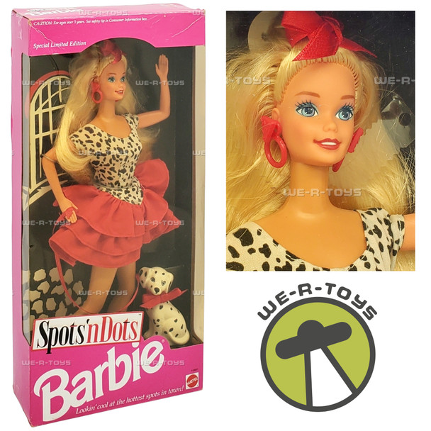 Barbie Spots 'N Dots Special Limited Edition Doll 1993 Mattel #10491 NEW