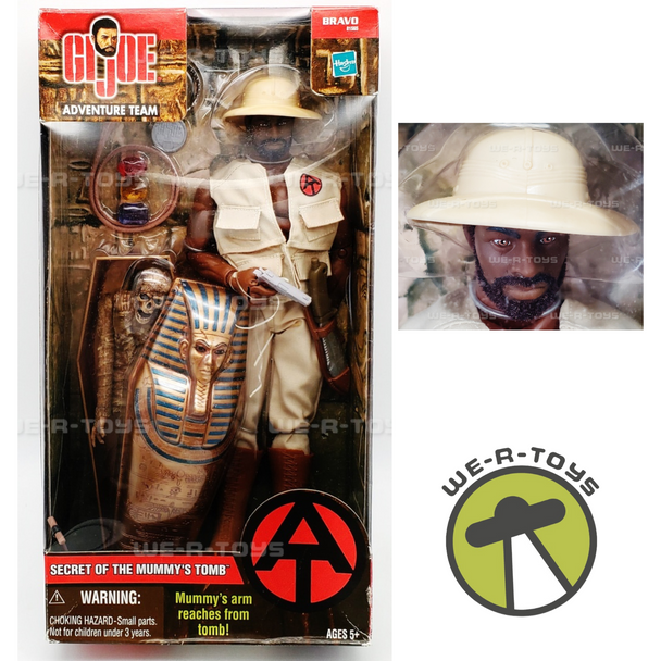 G.I. Joe Adventure Team Bravo Secret of the Mummy's Tomb Figure No. 81565 NRFB
