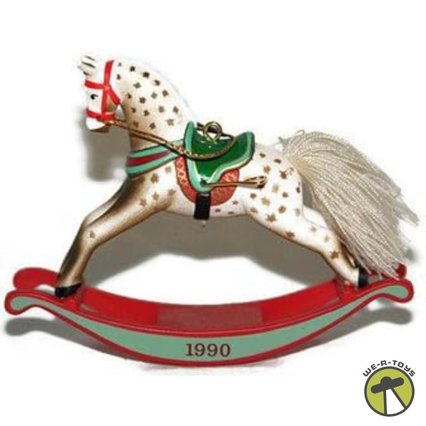 Hallmark Keepsake Ornament 1990 Rocking Horse 10th in Series