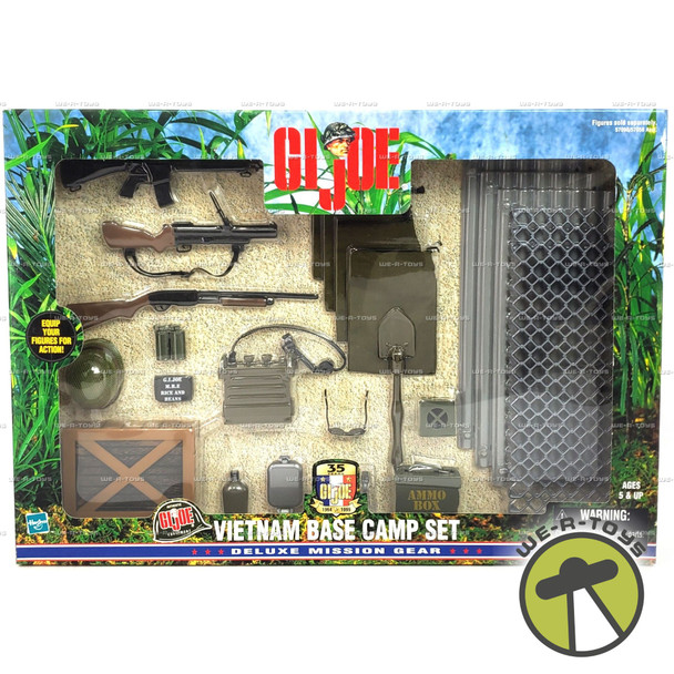 G.I. Joe Classic Collection Vietnam Base Camp Set Deluxe Mission Gear 1999