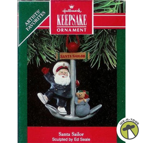 Hallmark Keepsake Santa Sailor Ornament, 1991