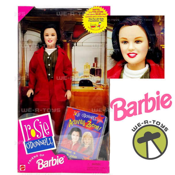 Rosie O'Donnell Friend of Barbie Doll 1999 Mattel 22016
