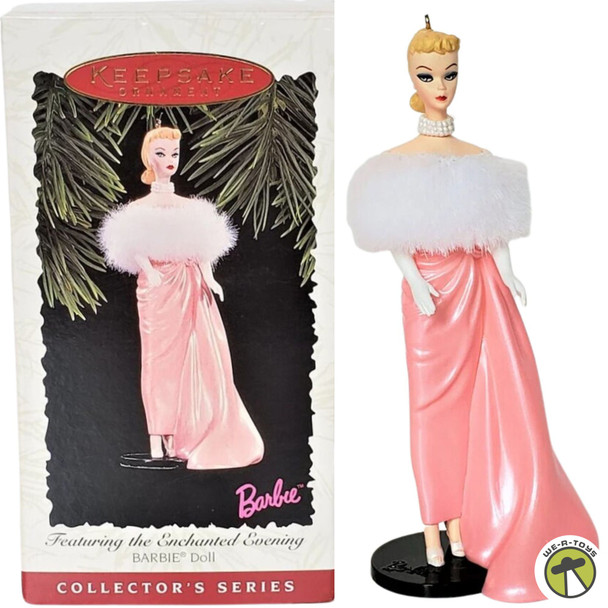 Hallmark Keepsake Ornament Barbie 1996 Enchanted Evening 3rd in Series QXI6541