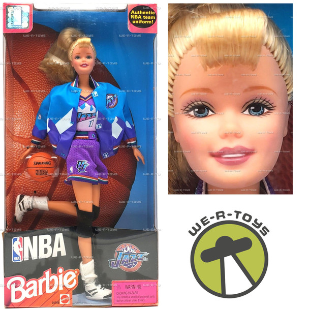 Barbie NBA Utah Jazz Doll 1998 Mattel 20708