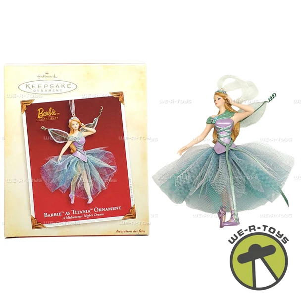 Barbie as Titania Midsummer Night's Dream 2005 Hallmark Keepsake Ornament