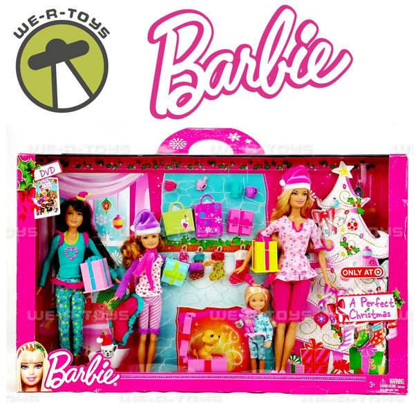 Target Exclusive Barbie Perfect Christmas Doll Collection 2012 Mattel X2815