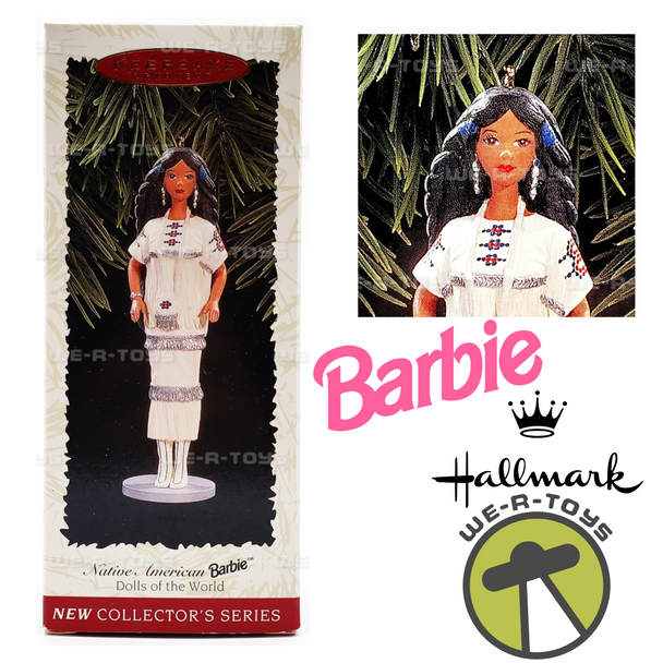 Hallmark Keepsake Native American Barbie Ornament Dolls of the World 1996