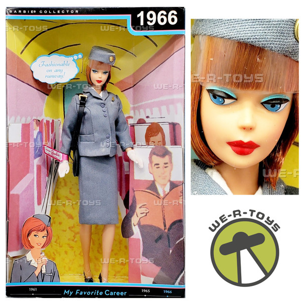 Barbie Collector My Favorite Career Pan American Airways Stewardess Doll 2009