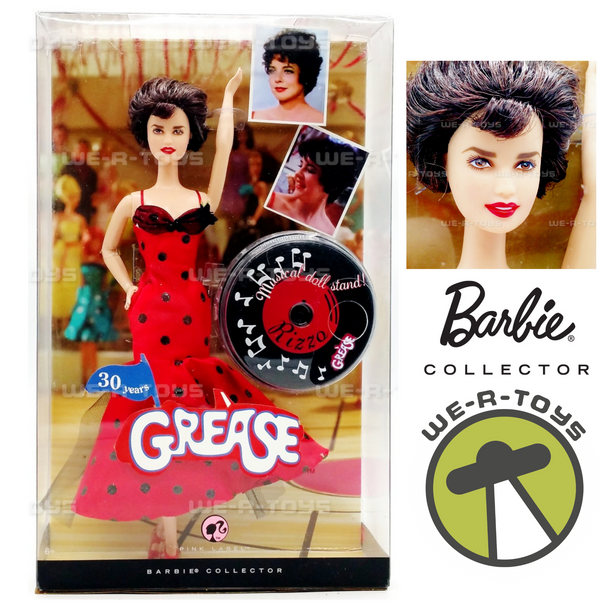Barbie Collector Pink Label Hollywood Collection Grease Rizzo Doll 2008 Mattel