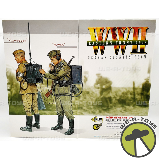 Dragon WWII German Signals Team Vaprossov & Anton Action Figures No. 70155 NEW