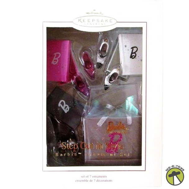 Barbie Step Out in Style Ornament Set Fashion Model Collection Hallmark