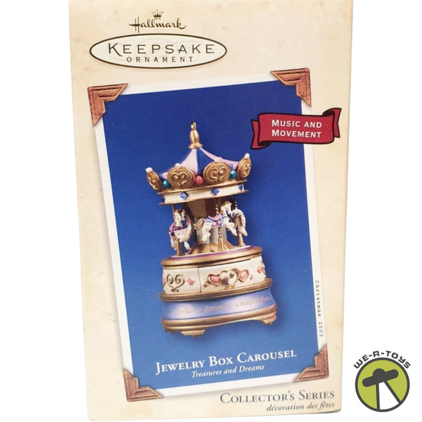 Hallmark Keepsake Jewelry Box Carousel Ornament