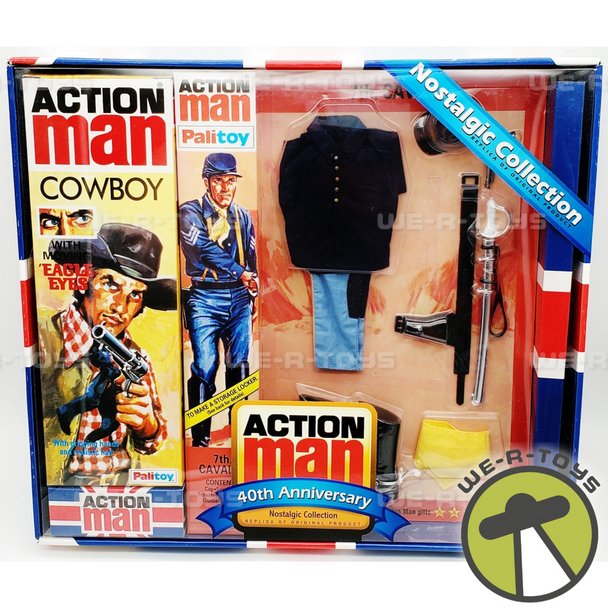 Action Man Cowboy Action Figure With 7th Cavalry Accessories 2006 NEW