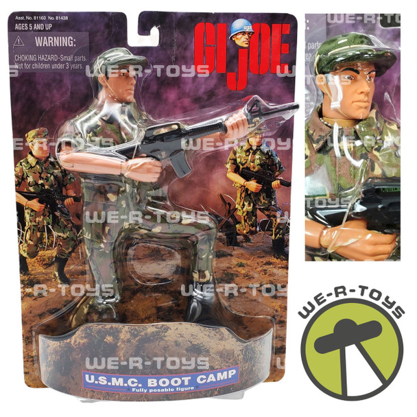 G.I. Joe U.S.M.C. Boot Camp Fully Poseable Action Figure 1998 Hasbro NEW