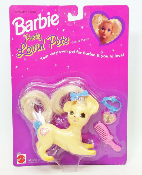 Barbie Pretty Lovin' Pets Candie Puppy Mattel 69070 NRFP