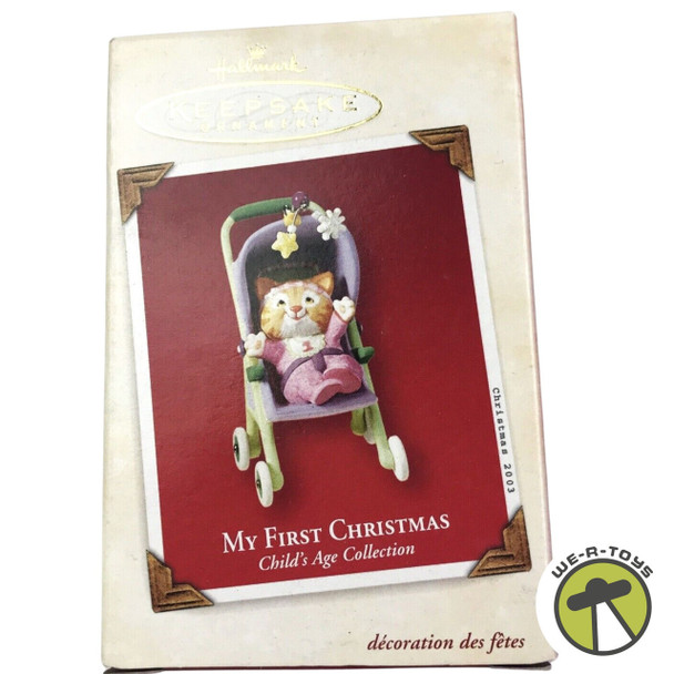Hallmark Keepsake Ornament My First Christmas Girl 2005