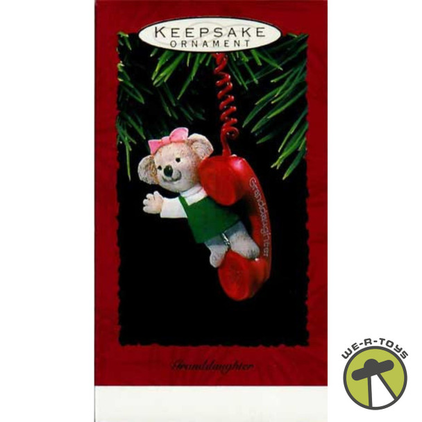 Hallmark Keepsake Koala Granddaughter Ornament 1993