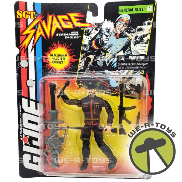 G.I. Joe Sgt. Savage and his Screaming Eagles #5 General Blitz #81037 Hasbro NEW