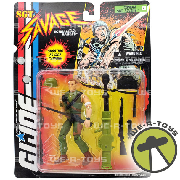 G.I. Joe Sgt. Savage and his Screaming Eagles #2 Combat SGT. Savage Hasbro NEW