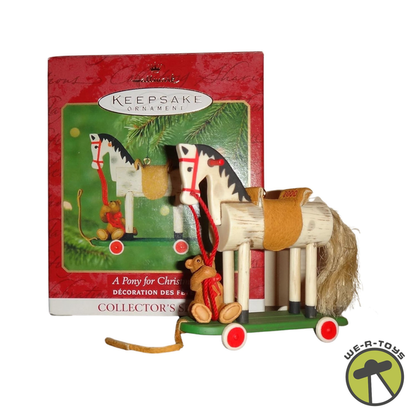 Hallmark Keepsake Ornament A Pony for Christmas 3rd in Series 2000