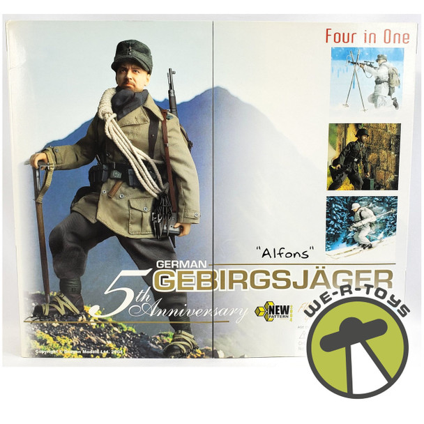 Dragon Toys 5th Anniversary German Gebirgsjäger "Alfons" 4-in-one 2004 NRFB