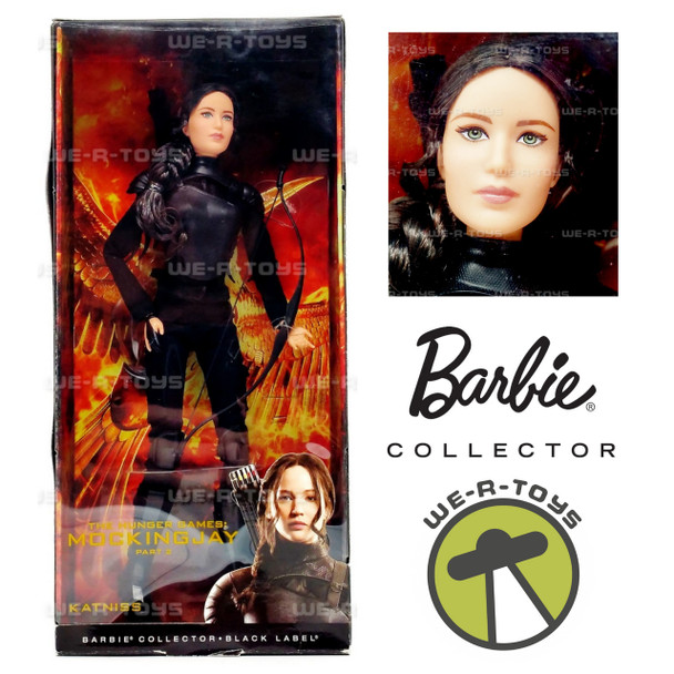 Barbie Collector The Hunger Games: Mockingjay Katniss Doll 2015 Mattel CJF33