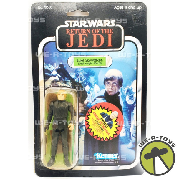 Star Wars ROTJ Luke Skywalker Jedi Knight Outfit 79 Back 1984 Kenner 70650 NRFP
