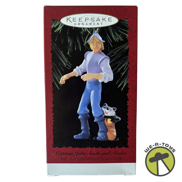 Hallmark Ornament Captain John Smith and Meeko 1995