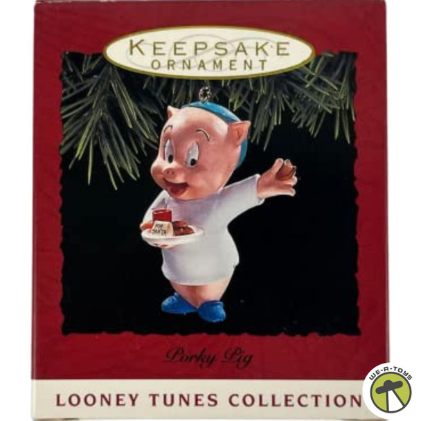 Looney Tunes 1999 Hallmark Ornament Looney Tunes Porkey Pig